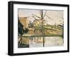 Le Bassin Du Jas de Bouffan, circa 1878-Paul Cézanne-Framed Giclee Print