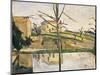 Le Bassin Du Jas de Bouffan, circa 1878-Paul Cézanne-Mounted Giclee Print