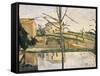 Le Bassin Du Jas de Bouffan, circa 1878-Paul Cézanne-Framed Stretched Canvas