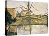 Le Bassin Du Jas de Bouffan, circa 1878-Paul Cézanne-Stretched Canvas