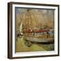 Le Bateau de Pêche (The Fishing Boat), 1908-Edouard Vuillard-Framed Giclee Print