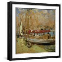 Le Bateau de Pêche (The Fishing Boat), 1908-Edouard Vuillard-Framed Giclee Print