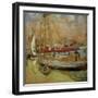 Le Bateau de Pêche (The Fishing Boat), 1908-Edouard Vuillard-Framed Giclee Print