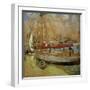 Le Bateau de Pêche (The Fishing Boat), 1908-Edouard Vuillard-Framed Giclee Print