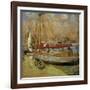 Le Bateau de Pêche (The Fishing Boat), 1908-Edouard Vuillard-Framed Giclee Print