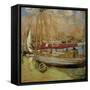 Le Bateau de Pêche (The Fishing Boat), 1908-Edouard Vuillard-Framed Stretched Canvas