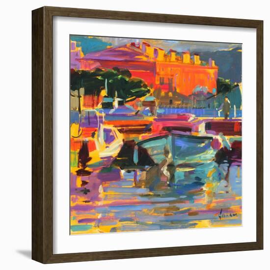 Le Bateau Dormir, 2012-Peter Graham-Framed Giclee Print