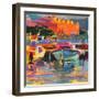 Le Bateau Dormir, 2012-Peter Graham-Framed Giclee Print