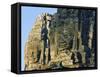 Le Bayon, Angkor, Cambodia-Bruno Morandi-Framed Stretched Canvas