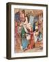 Le Bazar De La Soie (Marche Oriental, Souk, Des Marchandises En Soie) - the Silk Bazaar - by Amedeo-Amadeo Preziosi-Framed Giclee Print