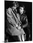 Le beau Serge by Claude Chabrol with Bernadette Lafont and Gerard Bla 1959 (b/w photo)-null-Mounted Photo