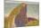 Le Bec Du Hoc, Grandcamp (Study)-Georges Seurat-Mounted Giclee Print