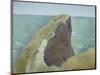 Le Bec Du Hoc, Grandcamp-Georges Seurat-Mounted Giclee Print