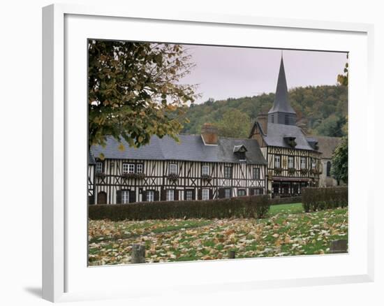 Le Bec Hellouin, Haute Normandie (Normandy), France-John Miller-Framed Photographic Print