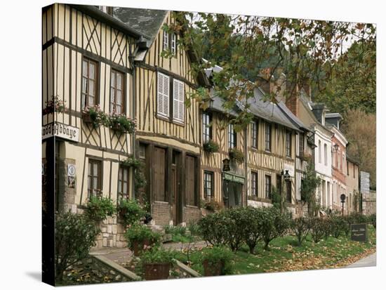 Le Bec Hellouin, Haute Normandie (Normandy), France-John Miller-Stretched Canvas