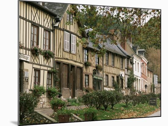 Le Bec Hellouin, Haute Normandie (Normandy), France-John Miller-Mounted Photographic Print