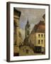 Le Beffroi De Douai, 1871-Jean-Baptiste-Camille Corot-Framed Giclee Print