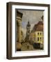 Le Beffroi De Douai, 1871-Jean-Baptiste-Camille Corot-Framed Premium Giclee Print