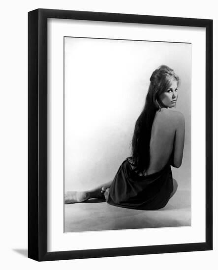 Le Bel Antonio by MauroBolognini with Claudia Cardinale, 1960 (b/w photo)-null-Framed Photo