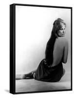 Le Bel Antonio by MauroBolognini with Claudia Cardinale, 1960 (b/w photo)-null-Framed Stretched Canvas