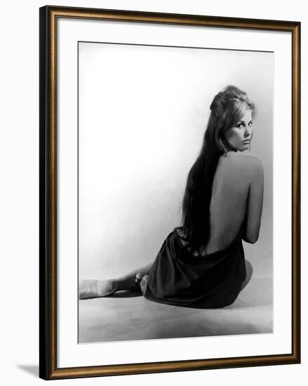 Le Bel Antonio by MauroBolognini with Claudia Cardinale, 1960 (b/w photo)-null-Framed Photo