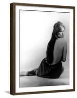 Le Bel Antonio by MauroBolognini with Claudia Cardinale, 1960 (b/w photo)-null-Framed Photo