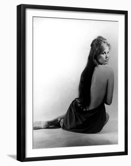 Le Bel Antonio by MauroBolognini with Claudia Cardinale, 1960 (b/w photo)-null-Framed Photo