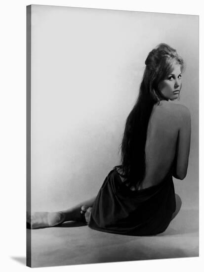 Le bel Antonio (Il bell' Antonio) by Mauro Bolognini with Claudia CARDINALE, 1960 (b/w photo)-null-Stretched Canvas