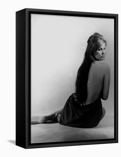 Le bel Antonio (Il bell' Antonio) by Mauro Bolognini with Claudia CARDINALE, 1960 (b/w photo)-null-Framed Stretched Canvas