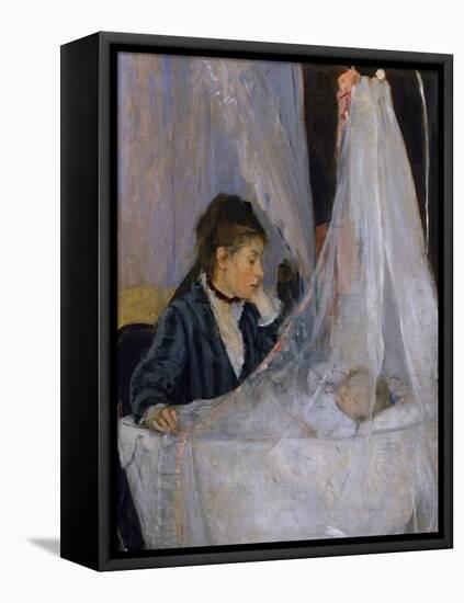 Le Berceau (The Cradle)-Berthe Morisot-Framed Stretched Canvas