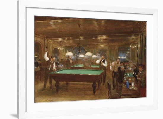 Le Billard-Jean-Georges Beraud-Framed Giclee Print