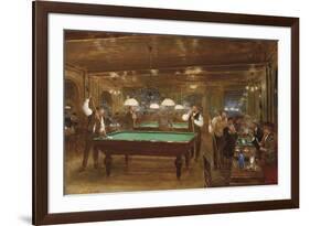 Le Billard-Jean-Georges Beraud-Framed Giclee Print