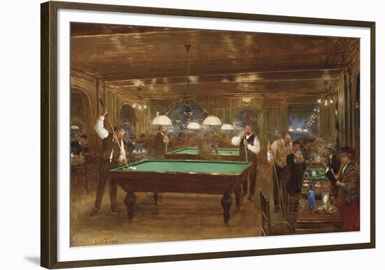 Le Billard-Jean-Georges Beraud-Framed Giclee Print