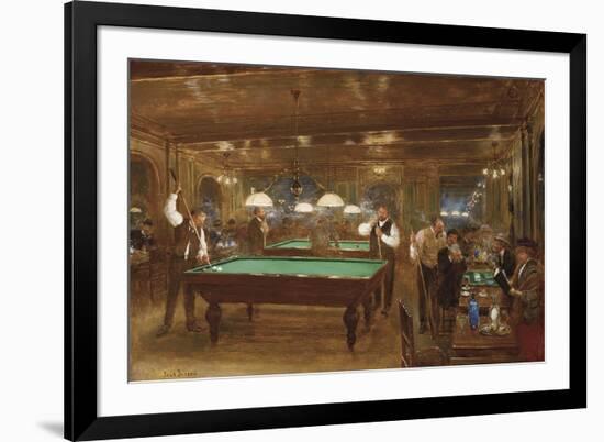 Le Billard-Jean-Georges Beraud-Framed Giclee Print