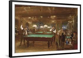 Le Billard-Jean-Georges Beraud-Framed Giclee Print