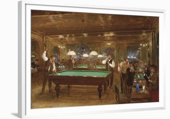 Le Billard-Jean-Georges Beraud-Framed Giclee Print