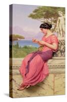 Le Billet Doux, 1913-John William Godward-Stretched Canvas