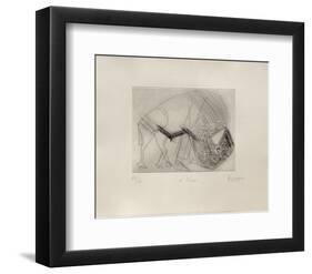 Le Bison-Jean Messagier-Framed Collectable Print