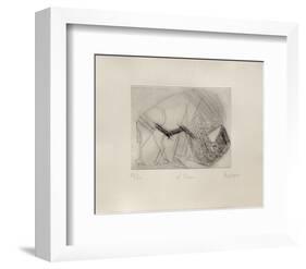 Le Bison-Jean Messagier-Framed Collectable Print