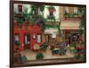 Le Bistro Rouge-Betty Lou-Framed Giclee Print