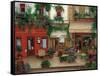 Le Bistro Rouge-Betty Lou-Framed Stretched Canvas