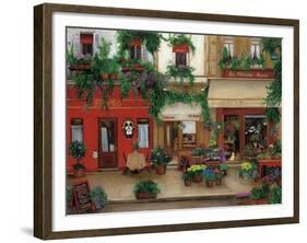 Le Bistro Rouge-Betty Lou-Framed Giclee Print