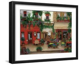 Le Bistro Rouge-Betty Lou-Framed Giclee Print