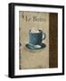 Le Bistro-Elizabeth Medley-Framed Art Print