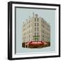 Le Bistrot-Claire Huntley-Framed Giclee Print