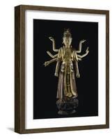 Le bodhisattva Avalokitesvara à huit bras-null-Framed Giclee Print