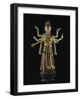 Le bodhisattva Avalokitesvara à huit bras-null-Framed Giclee Print