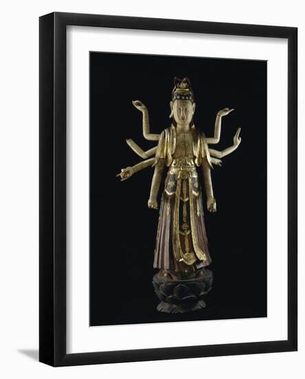 Le bodhisattva Avalokitesvara à huit bras-null-Framed Giclee Print
