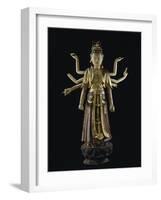 Le bodhisattva Avalokitesvara à huit bras-null-Framed Giclee Print