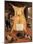Le Boeuf Abattu - the Slaughtered Ox - Marten Van Cleve (Van Cleef), the Elder (1527-1581). Oil on-Maerten van Cleve-Mounted Giclee Print